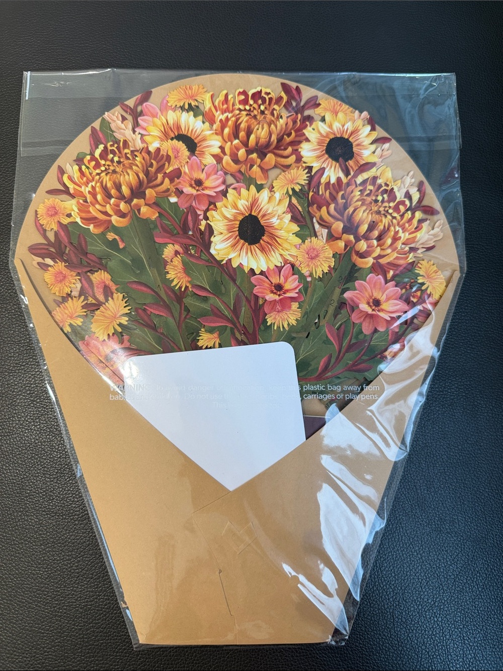 Love Pop “Fall Sunshine Bouquet” Pop-Ip Paper Bouquet